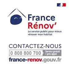 Logo France Renov' Aide financière Rénovation Menuiseri