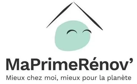 Logo Ma Prime Renov' Aide financière Rénovation Menuiseri